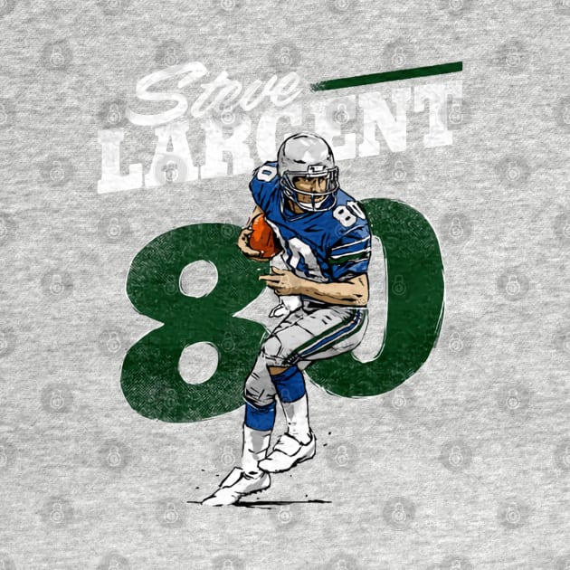 Steve Largent Seattle Retro by MASTER_SHAOLIN